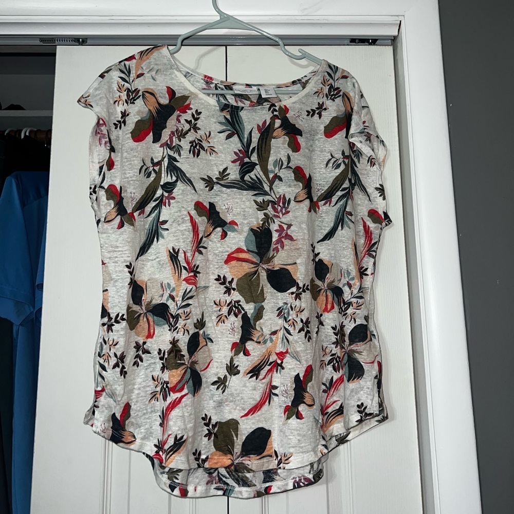 Rachel Zoe linen shirt